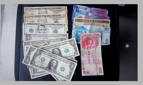 新中国兑换券、债券、测试券-美元港币[中国投